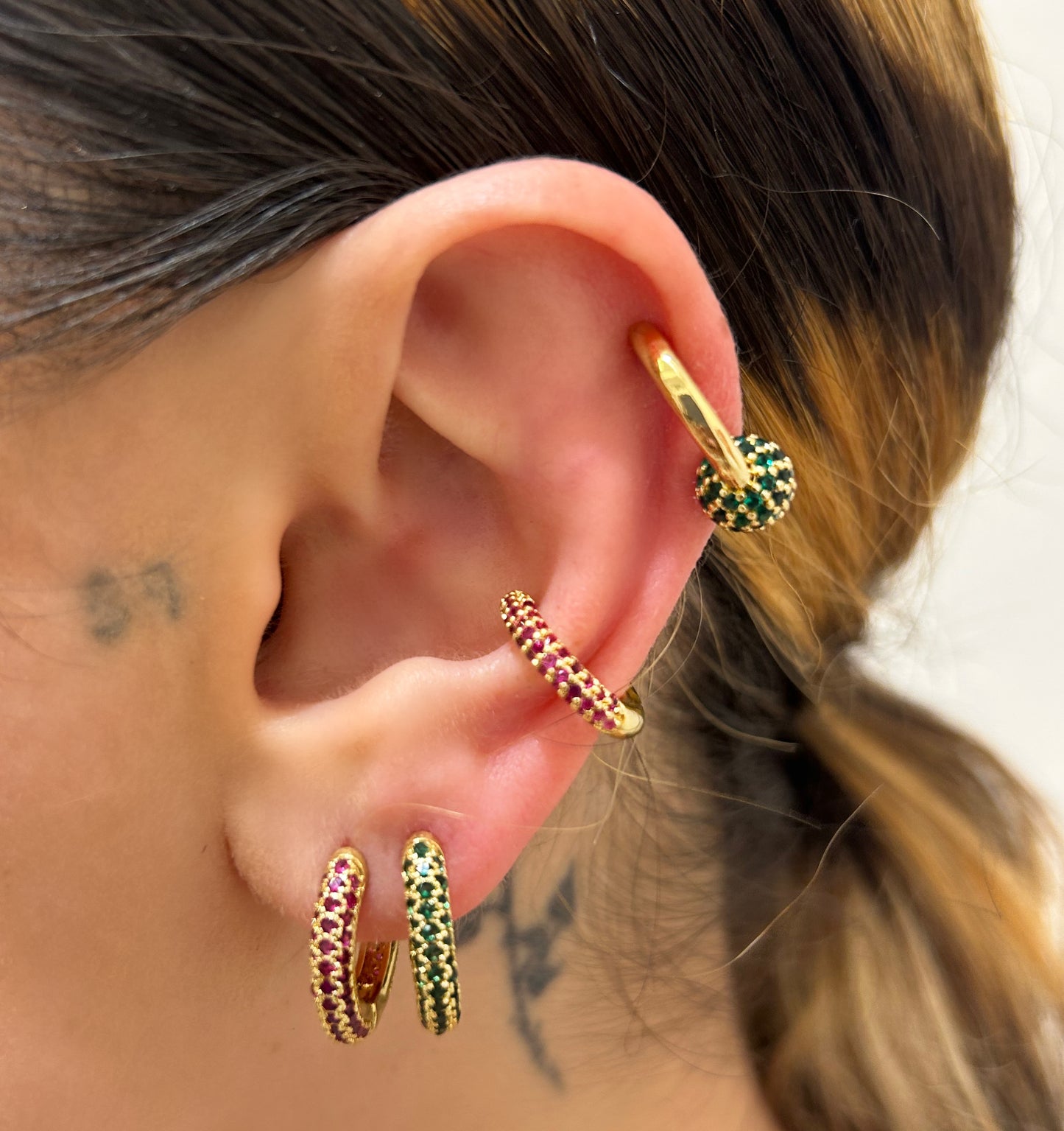Blossom ear cuff
