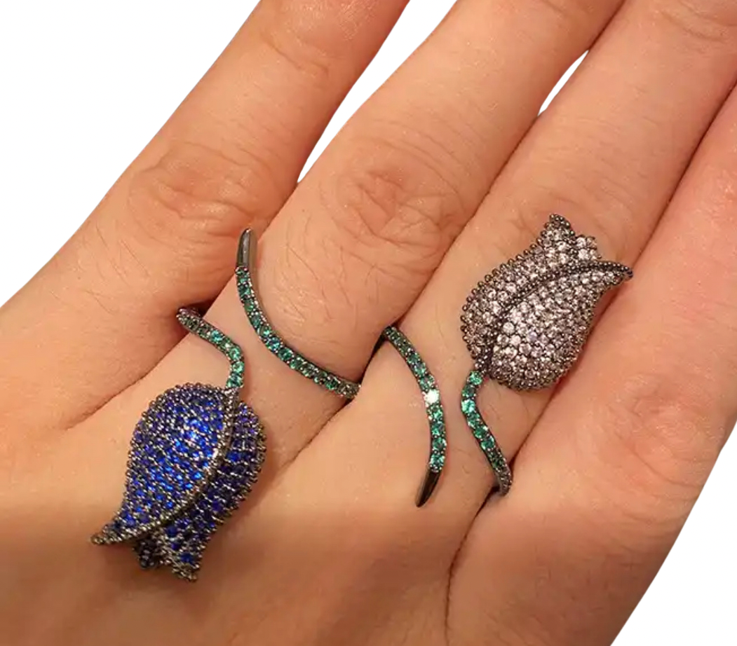 Rose & Thorn ring