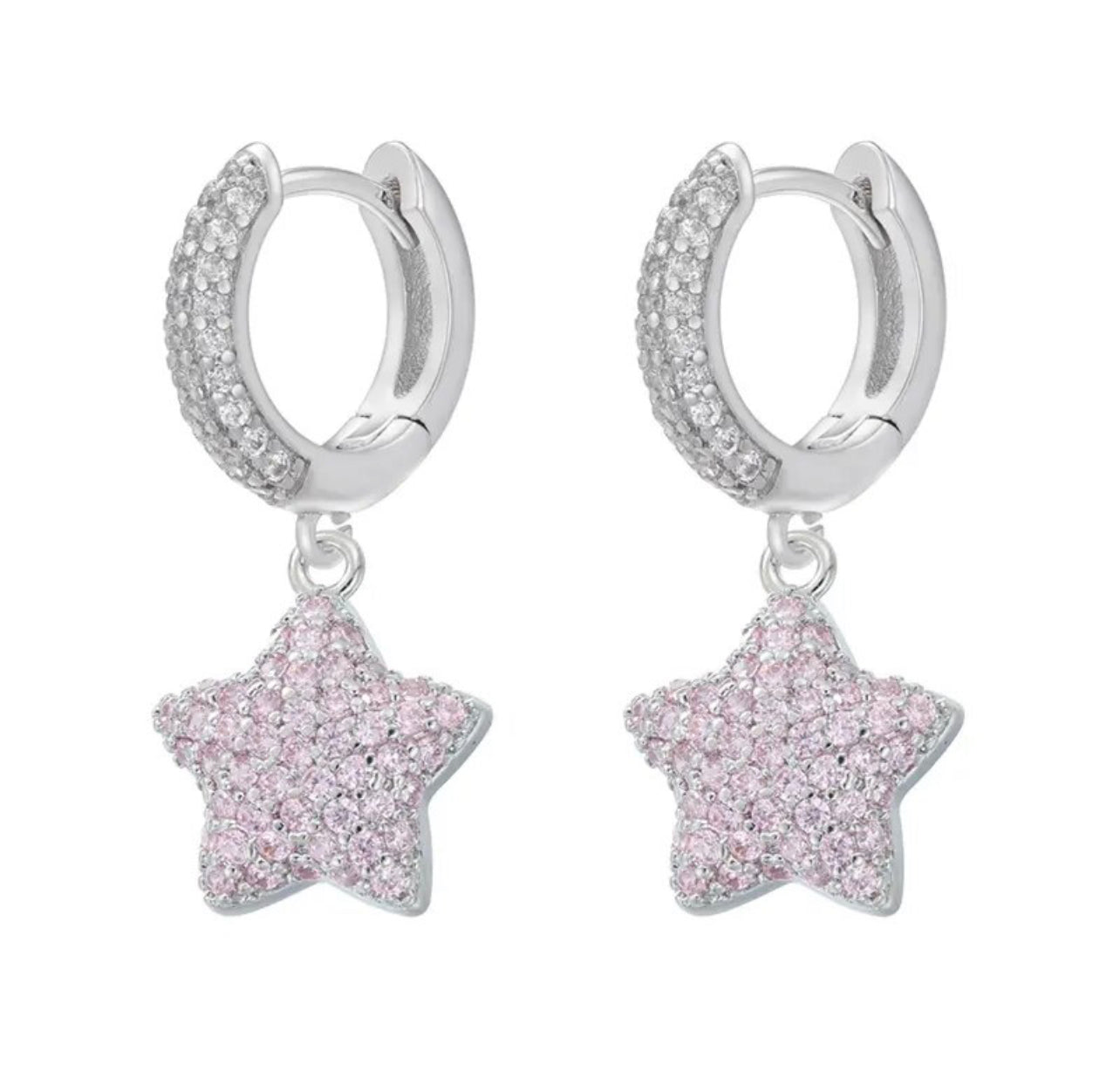 Star seed earrings