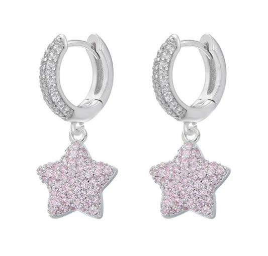 Star seed earrings