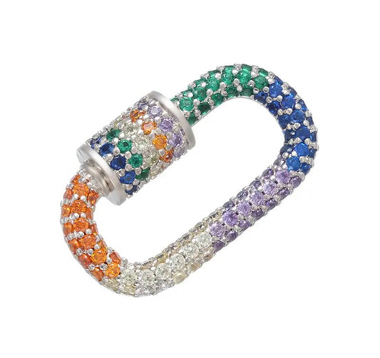 Multi carabiner charm