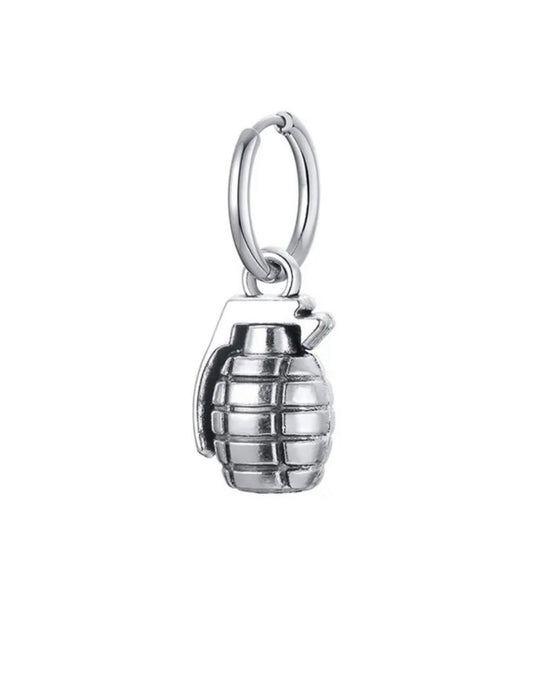 Single grenade earring
