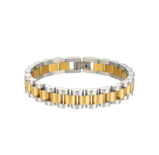 2 tone rolli bracelet (ships in 7-10 business days)