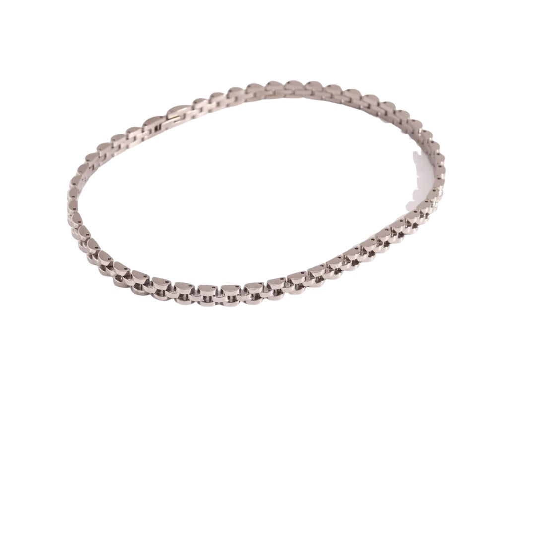 Silver Rolli choker
